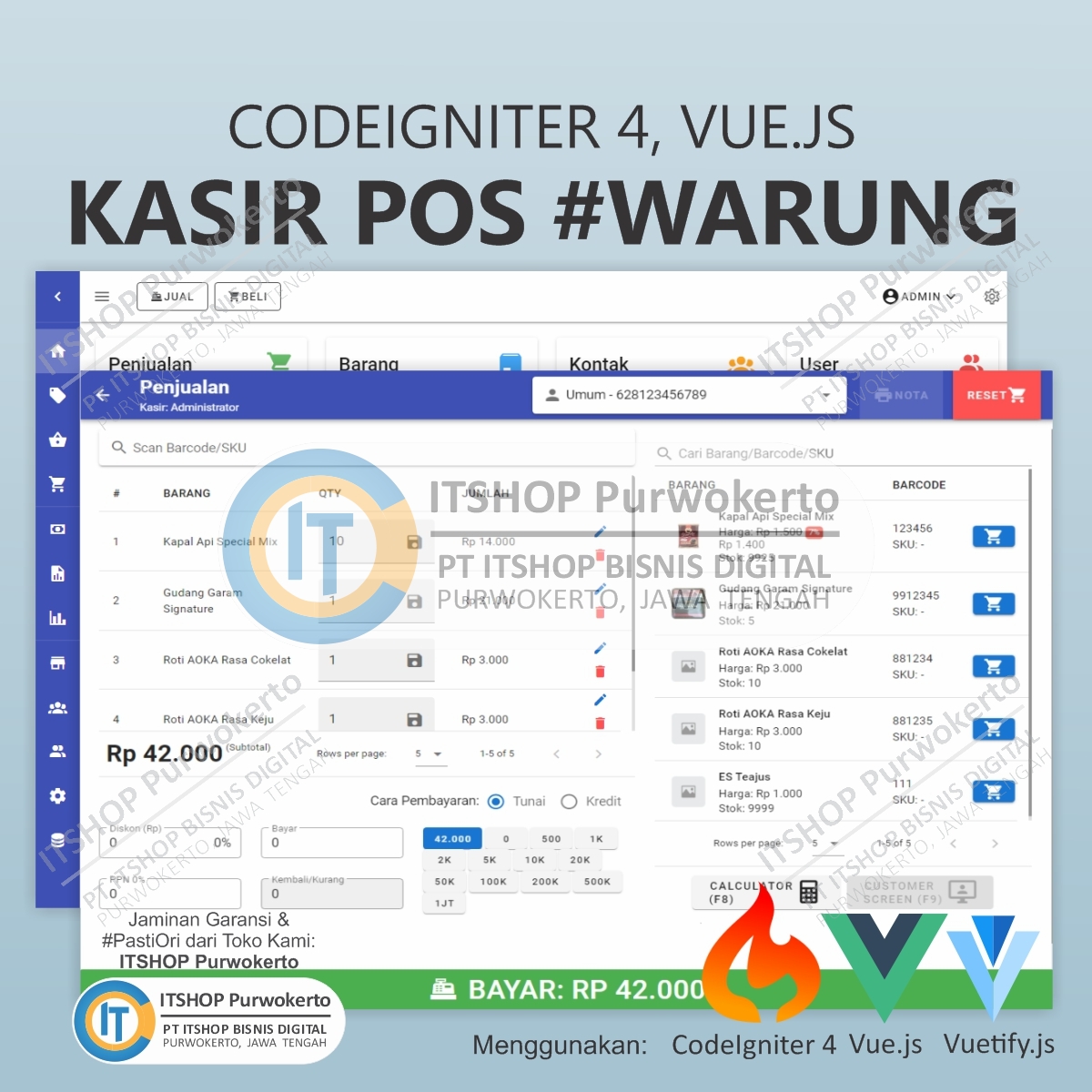cover-Aplikasi POS Kasir Warung Toko menggunakan Codeigniter 4-1