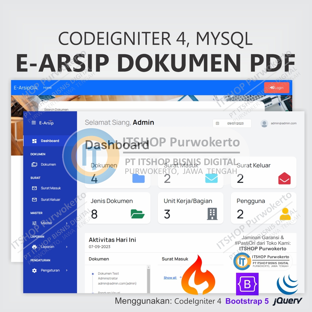 cover-Aplikasi E-Arsip Dokumen PDF menggunakan Codeigniter 4-1